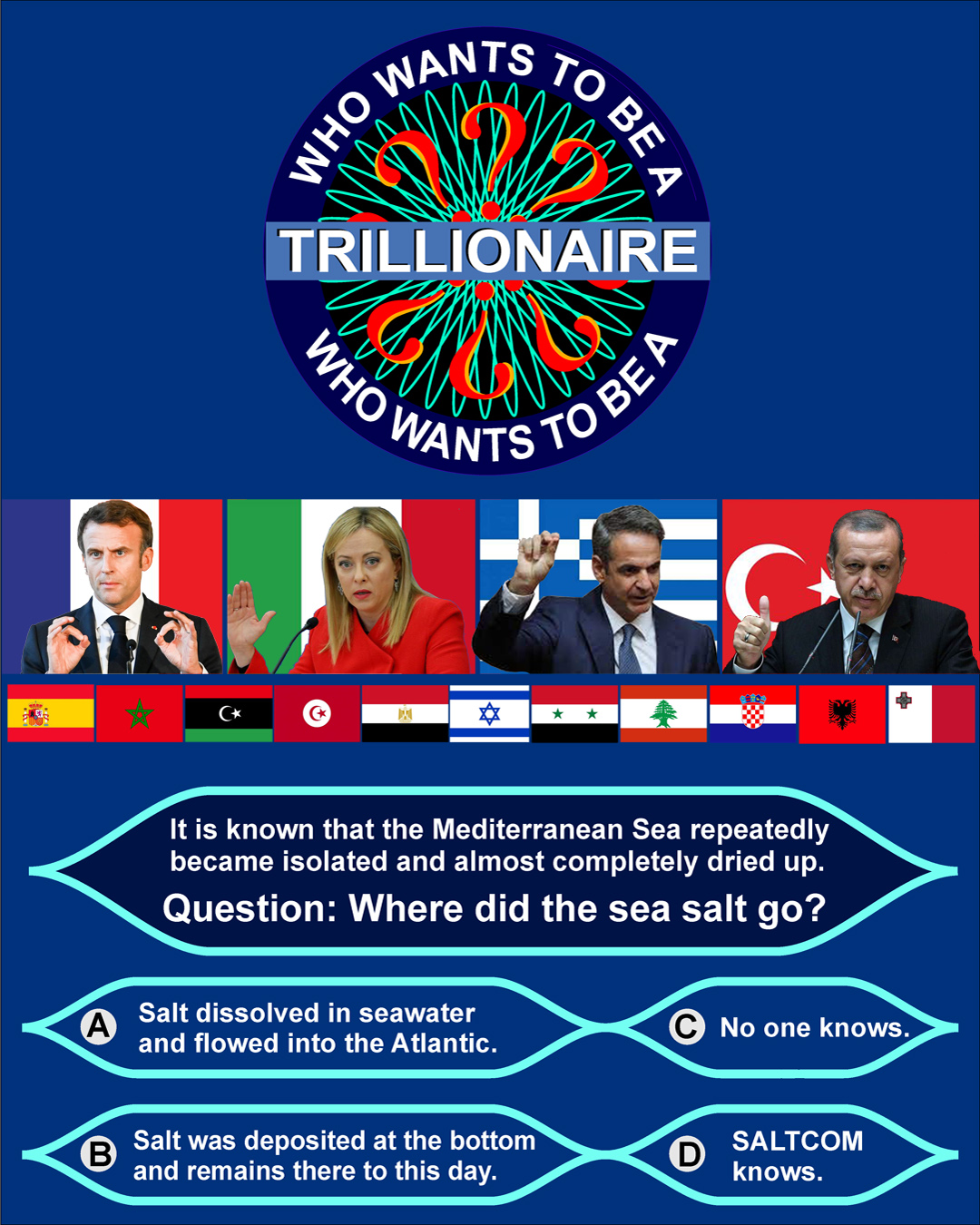 Who wants to be a trillionaire?